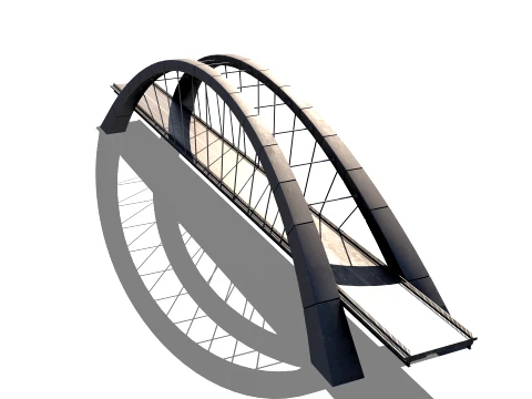 Bridge Arc 01 PBR Modelo 3D