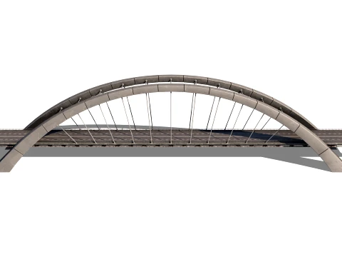 Bridge Arc 01 PBR 3D Model