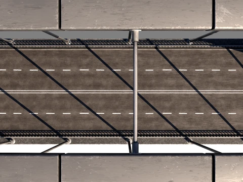 Bridge Arc 01 PBR 3D Model