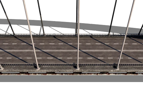 Bridge Arc 01 PBR 3D Model