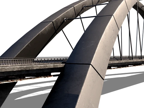 Bridge Arc 01 PBR 3D Model
