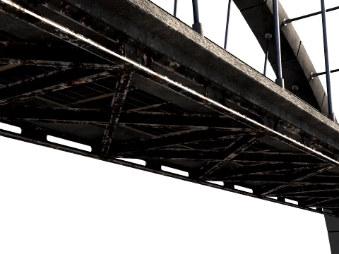 Bridge Arc 01 PBR 3D Model