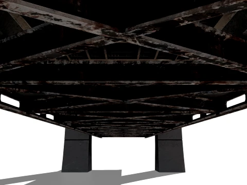 Bridge Arc 01 PBR 3D Model