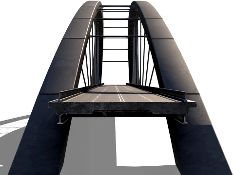 Bridge Arc 01 PBR 3D Model