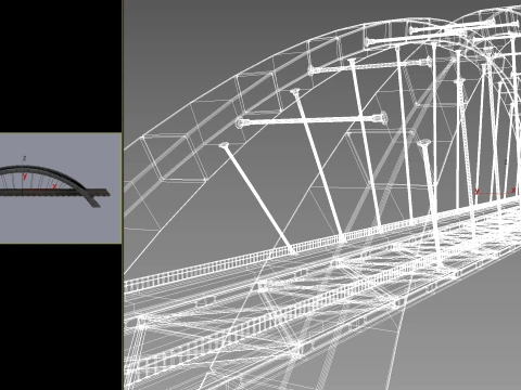 Bridge Arc 01 PBR 3D Model