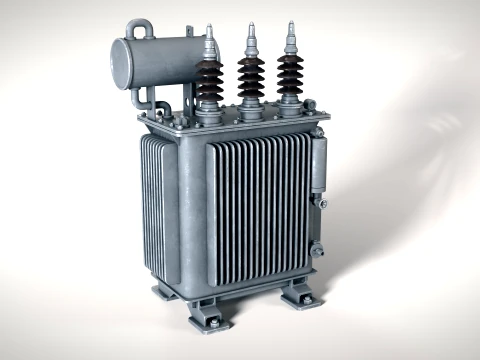 Oil Transformer 01 PBR 3D Модель