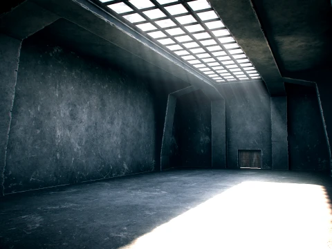 Hangar 10 PBR 3D Model