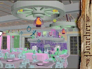 poacher banquet restaurant 3D Model