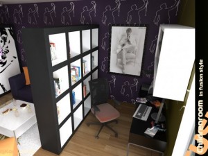childrenroom in fusion style 3D Модель