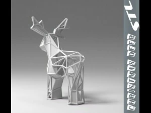 reindeer stl 3D Model