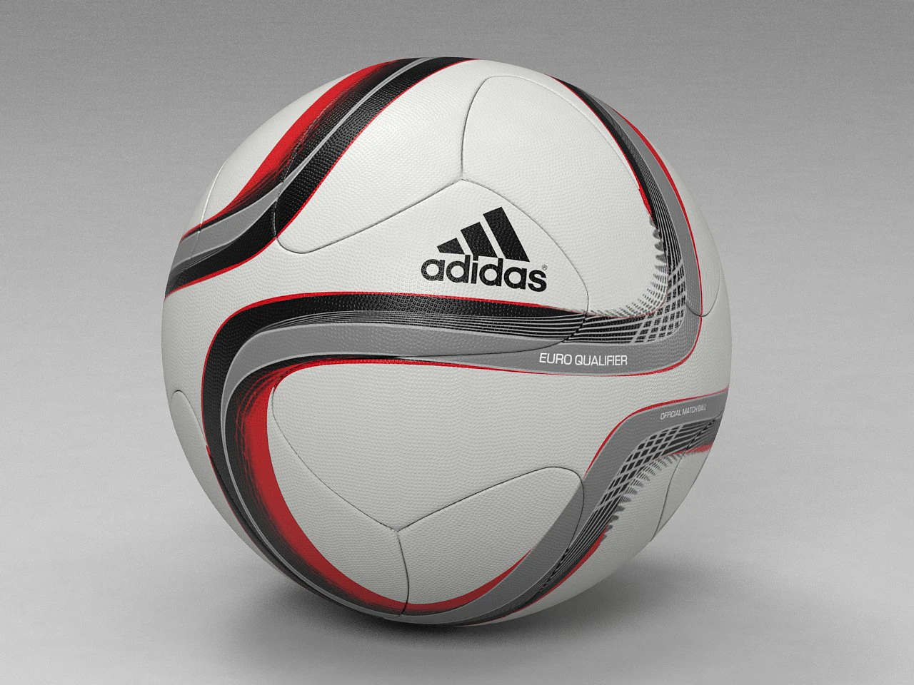 european qualifier 2016 official match ball 3D Model .c4d .max .obj .3ds .fbx .stl .blend 