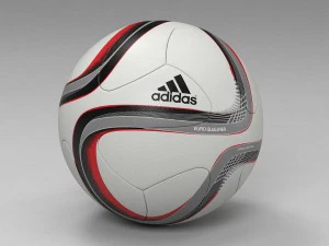 bola pertandingan resmi kualifikasi eropa 2016 Model 3D