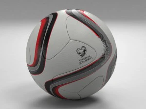 european qualifier 2016 official match ball 3D Model