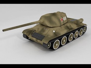 t-34/85 3D Модель