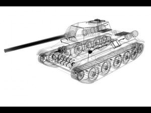 t-34/85 3D मॉडल