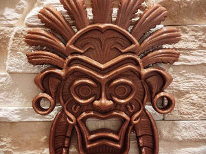 Tribal wall mask decoration 3D Print Model