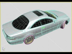 mercedes cl 500 Modèle 3D