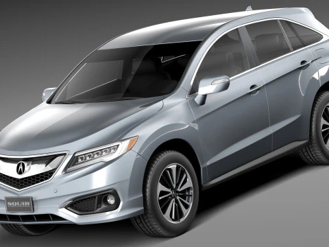 Acura RDX 2016 3D Model
