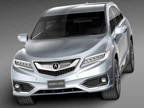 Acura RDX 2016 3D Model