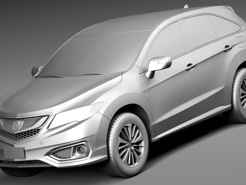 Acura RDX 2016 3D Model
