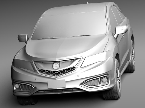 Acura RDX 2016 3D Model