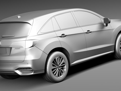 Acura RDX 2016 3D Model