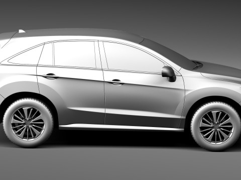 Acura RDX 2016 3D Model