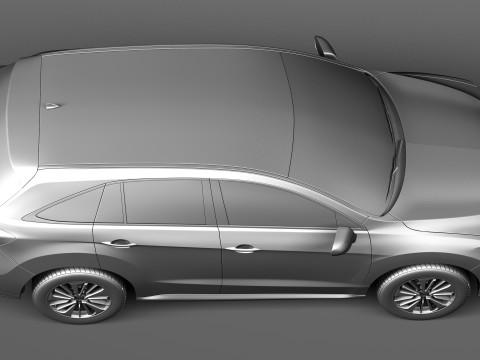 Acura RDX 2016 3D Model