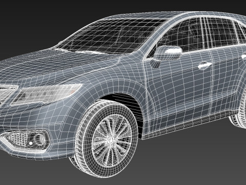Acura RDX 2016 3D Model