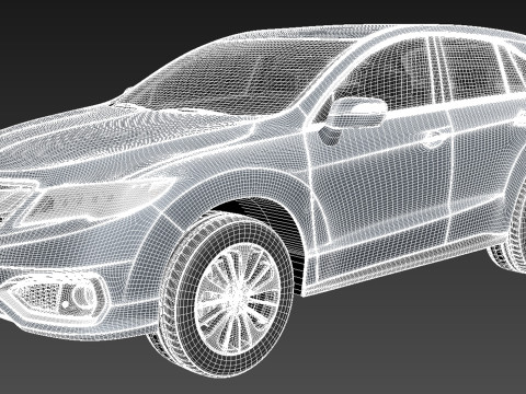 Acura RDX 2016 3D Model