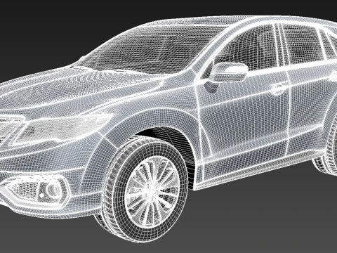 Acura RDX 2016 3D Model