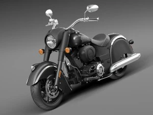Indian Chief Dark Horse 2016 3D Modell