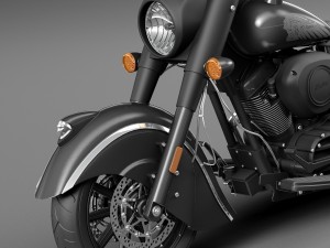 Indian Chief Dark Horse 2016 3D Model