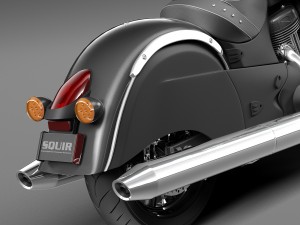 Indian Chief Dark Horse 2016 3D Model