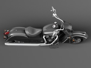 Indian Chief Dark Horse 2016 3D Model