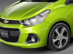 Chevrolet Spark 2016 Modelo 3D