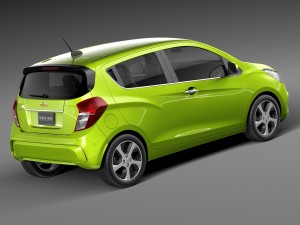 Chevrolet Spark 2016 Modelo 3D