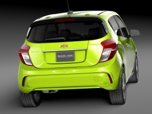 Chevrolet Spark 2016 Modelo 3D