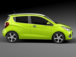 Chevrolet Spark 2016 Modelo 3D