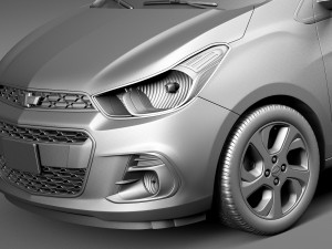 Chevrolet Spark 2016 Modelo 3D