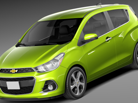 Chevrolet Spark 2016 3D Model