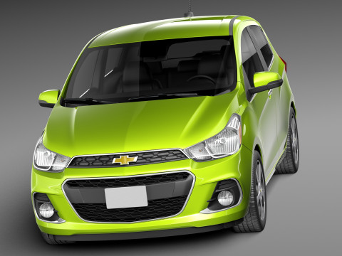 Chevrolet Spark 2016 3D 模型