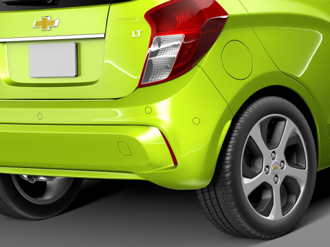 Chevrolet Spark 2016 3D 模型