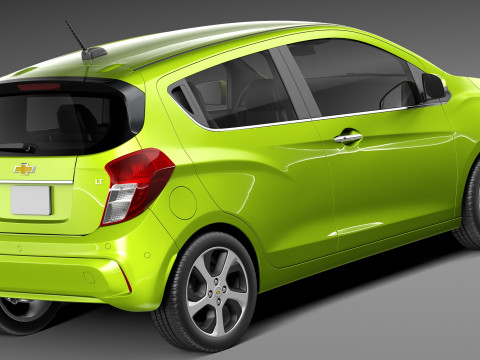 Chevrolet Spark 2016 3D 模型