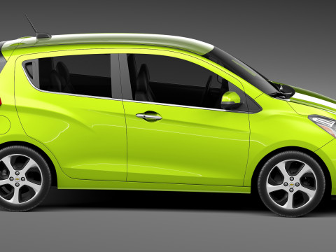 Chevrolet Spark 2016 3D 模型