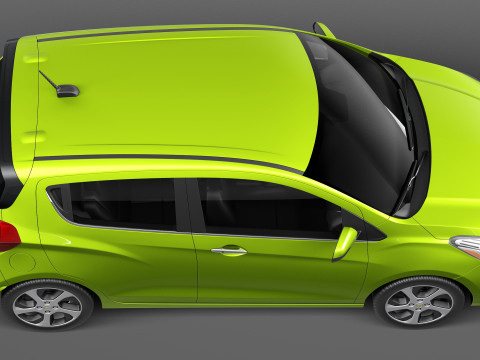Chevrolet Spark 2016 3D 模型