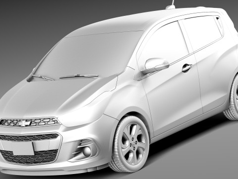 Chevrolet Spark 2016 3D 模型