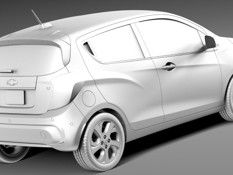 Chevrolet Spark 2016 3D 模型