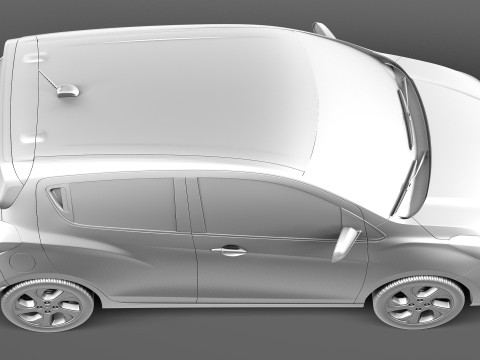 Chevrolet Spark 2016 3D 模型