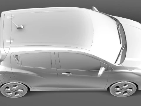 Chevrolet fa&iacute;sca 2016 Modelo 3D